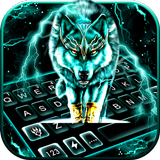 Thunder Neon Wolf कीबोर्ड