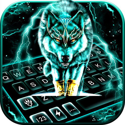 Thunder Neon Wolf Tastiera