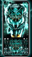 Thunder Neon Wolf-poster