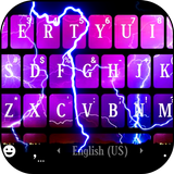 خلفية الكيبورد Thunder Lightni أيقونة