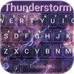Fond de clavier Thunderstorm