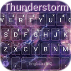 خلفية الكيبورد Thunderstorm أيقونة