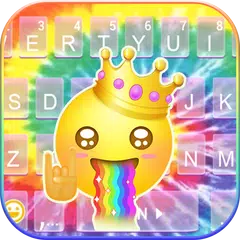 Tie Dye Tastatur-Thema APK Herunterladen