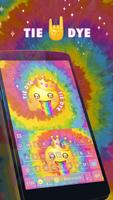 Tie Dye Keyboard Theme poster