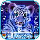 Thème de clavier Tiger Night APK