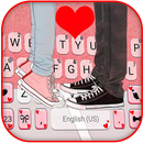 Chủ Đề Bàn Phím Tip Toe Love APK