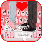 Chủ Đề Bàn Phím Tip Toe Love biểu tượng