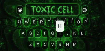 最新版、クールな toxiccell のテーマキーボード