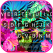 Tropical Flower Keyboard Backg