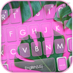 Tropical Leaves Tastaturhinter