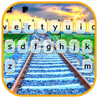 Train Track Sunset icon