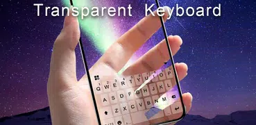 Transparent Galaxy Tastiera