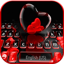 الكيبورد Transparent Hearts APK