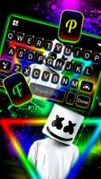 Bàn phím Triangle Neon DJ ảnh chụp màn hình 1