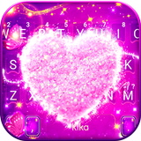 Twinkle Pink Heart Theme APK