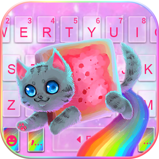 Twinkle Rainbow Cat Tema de te