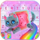 Rainbow Cat Keyboard Theme APK