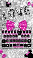 Teclado Minny Bowknot Cartaz