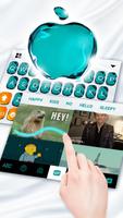 тема для клавиатуры Turquoise Os11 Phonex скриншот 3