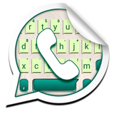 Nouveau thème de clavier Messenger Type Fast icône