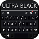 Ultra Black Tema de teclado APK