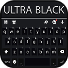 Thème de clavier Ultra Black icône