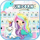 Unicorn N Mermaid Keyboard Bac APK