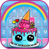 Chủ Đề Bàn Phím Unicorn Cake biểu tượng