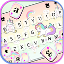 Unicorn Doodle Tastaturhinterg APK