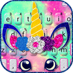 Unicorn Galaxy Tastatur-Thema