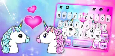 Unicorn Love 主題鍵盤