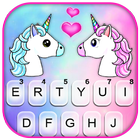 Teclado Unicorn Love ícone