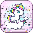 Tema Keyboard Unicorn Sky APK