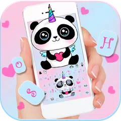 Unicorn Panda 主題鍵盤 XAPK 下載