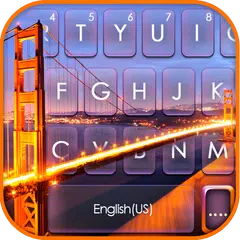 Usa Golden Gate Bridge Keyboar APK download