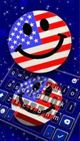 Fond de clavier USA Emoji capture d'écran 1
