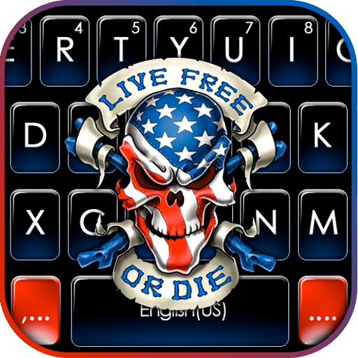 Tema Keyboard Usa Freedom