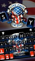 Tema Keyboard Usa Freedom imagem de tela 1