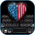 USA Heart Keyboard Theme