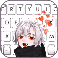 Tema Keyboard Vampire Boy Red 