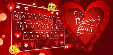 Valentine Hearts 主題鍵盤