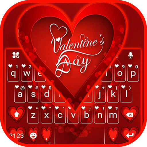 Valentine Hearts Teclado