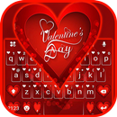 Teclado Valentine Hearts APK