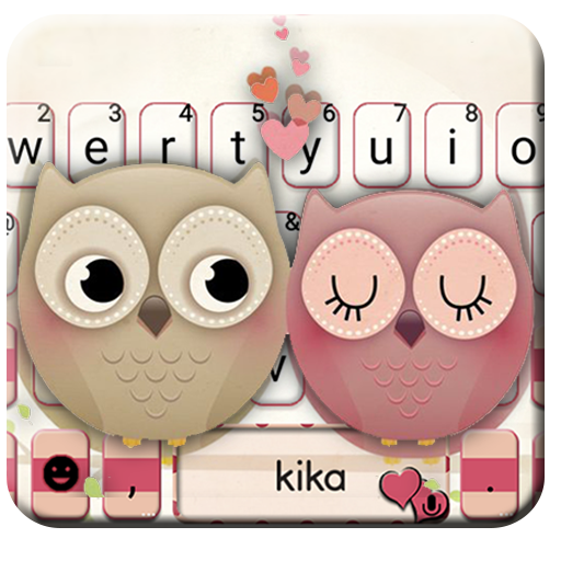 Neues Valentine Owls Tastatur 