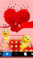 ธีม Valentine Red Hearts ภาพหน้าจอ 2