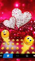 Valentine Heart keyboard syot layar 2