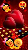 Tema Keyboard Valentines Love screenshot 2