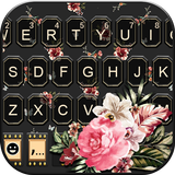 Vintage Floral keyboard