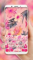 Tema de Teclado Vintage Flower Cartaz