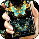 ثيم لوحة المفاتيح Vintage Gold APK